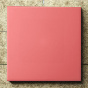 Lachs-rosa Akzent Charm Fliese