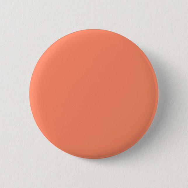 Lachs Rosa Farbe | Trendfarbe Button (Vorderseite)