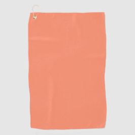 Lachs Rosa Farbe | Trendfarbe Golfhandtuch