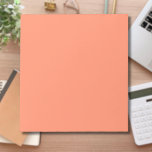 Lachs Rosa Farbe | Trendfarbe Notizblock<br><div class="desc">Lachs Rosa Farbe | Klassisches Design | Elegantes Produkt | Trendfarbe | Stilvoll und Mode | Geschenk</div>