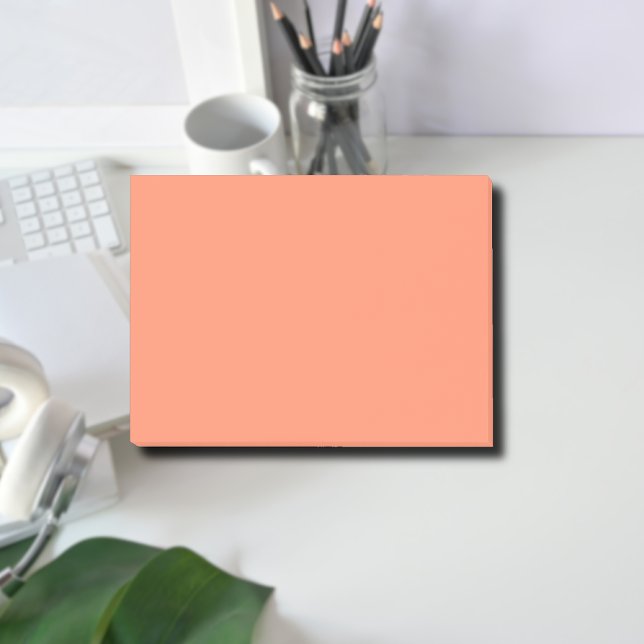 Lachs Rosa Farbe | Trendfarbe Post-it Klebezettel (Von Creator hochgeladen)