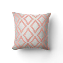 Lachs Rosa Rose Gold Ethnischer Blush Grau Silber