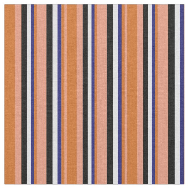 Lachs, Schokolade, Midnight Blue, Lavendel & Black Stoff (Nahaufnahme)