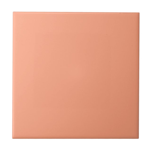 Lachs Sunset Template Fliese (Vorderseite)