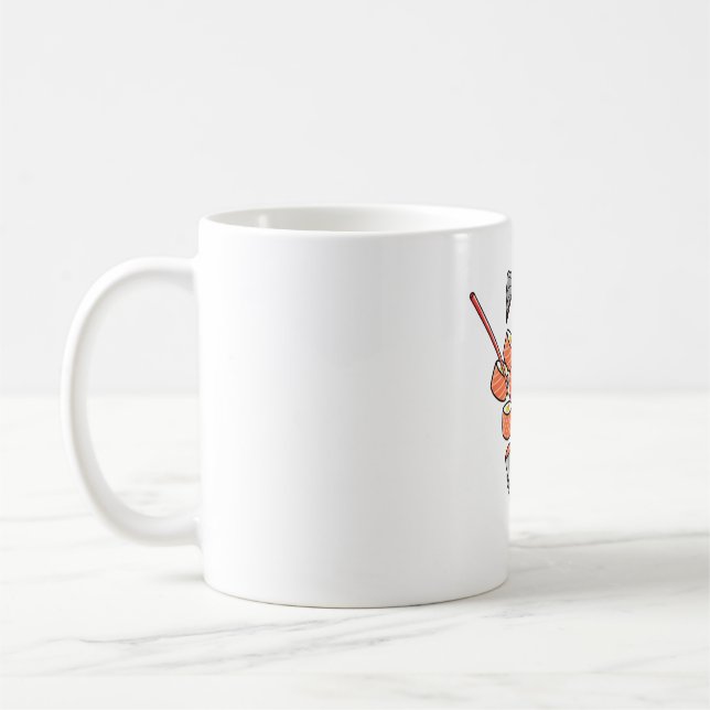 Lachs Sushi Kaffeetasse (Links)