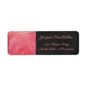Lachs Swirl Monogramm