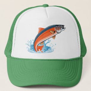 Lachs Truckerkappe
