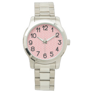Lachs Wellen  Armbanduhr