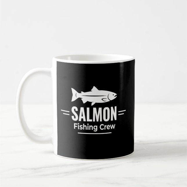 Lachsangler-Crew River Hunter Kaffeetasse (Links)