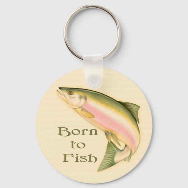 Lachse Schlüsselanhänger (Vorderseite)