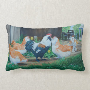 LachsFavorelle Huhn Amische-Buggy Lendenkissen