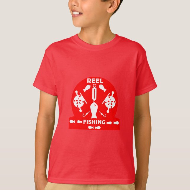 Lachsfischerei Kanada T-Shirt (Vorderseite)
