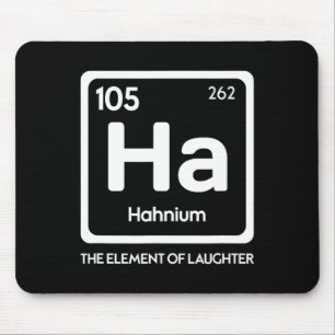 Lachyoga Lachen Ha Das Element Pun Mousepad