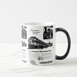 Lackawanna EisenbahnCentennial 1951 Verwandlungstasse