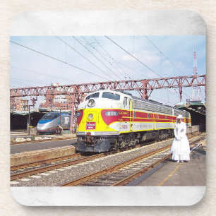 Lackawanna Railroad und  Eine Phoebe Snow Getränkeuntersetzer