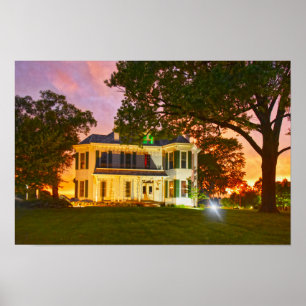Lackman-Thompson-Anwesen-Bauernhof, Lenexa, Kansas Poster