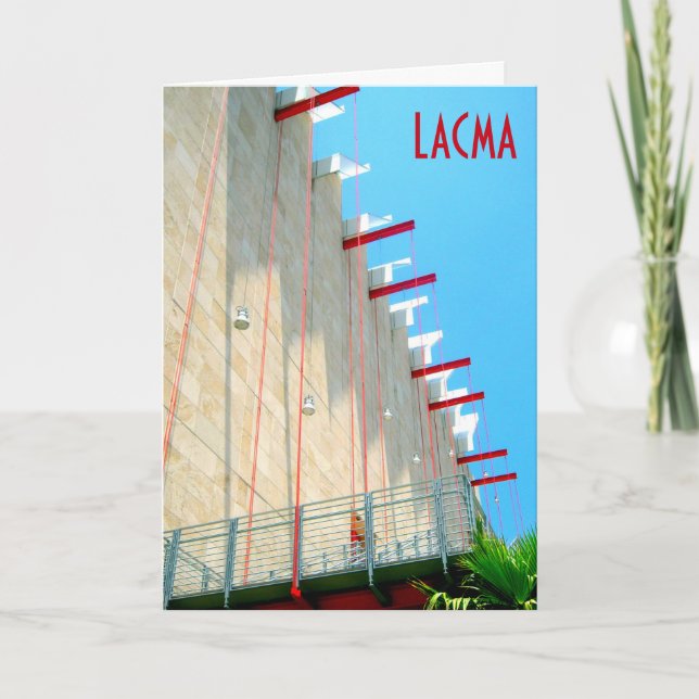 LACMA Museum Fine Art Photography Carte de voeux (Devant)