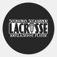 Lacrosse A 100% Aufkleber