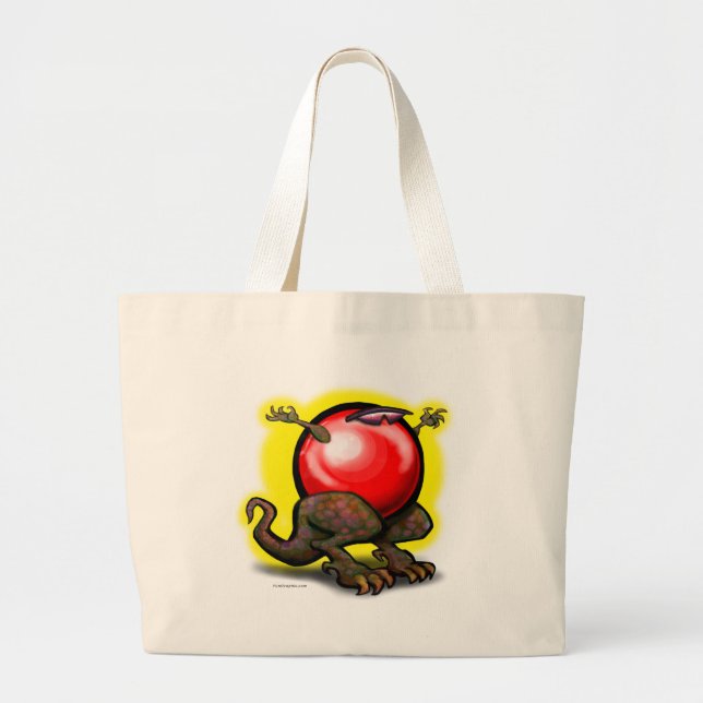 Lacrosse a Saurus Rex Jumbo Stoffbeutel (Vorne)