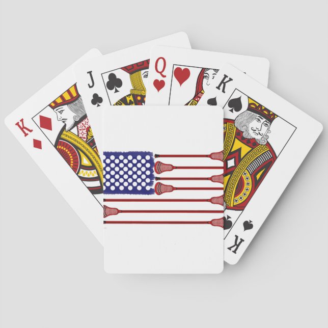 Lacrosse Americas Game Spielkarten (Rückseite)