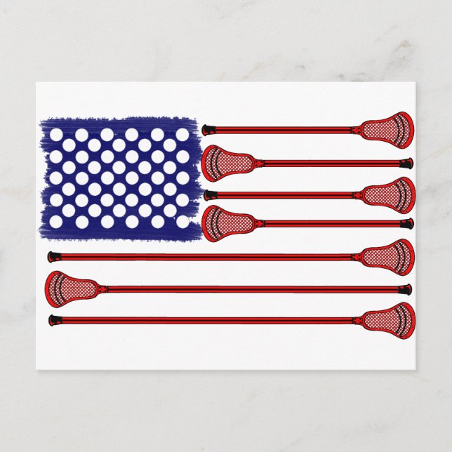 Lacrosse AmericasGame Postkarte (Vorderseite)