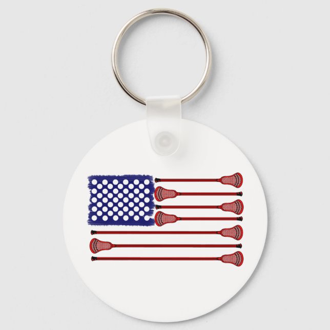 Lacrosse AmericasGame Schlüsselanhänger (Vorderseite)