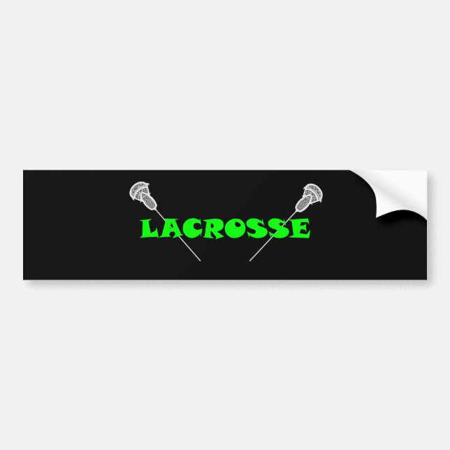 Lacrosse Autoaufkleber (Vorne)