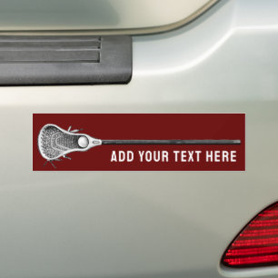 Lacrosse Autoaufkleber