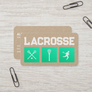 Lacrosse Beruflich Visitenkarte