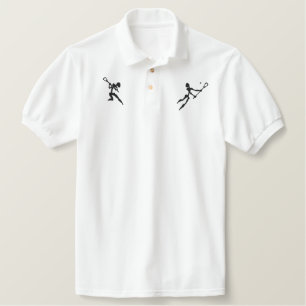 Lacrosse besticktes Polo-Shirt