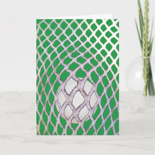 Lacrosse Birthday Karte