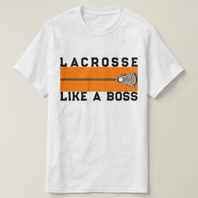 Lacrosse Boss T-Shirt (Design vorne)