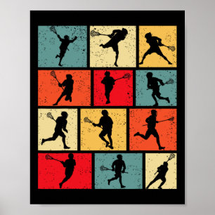 Lacrosse Boys Kinder Jugend Poster