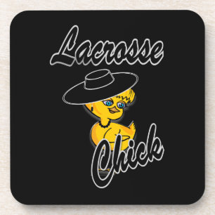 Lacrosse Chick #4 Untersetzer
