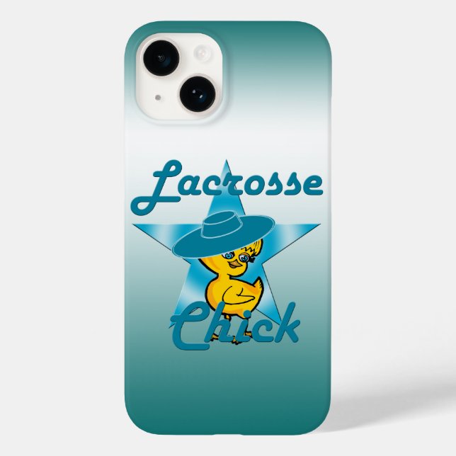 Lacrosse Chick #7 Case-Mate iPhone 14 Hülle (Rückseite)