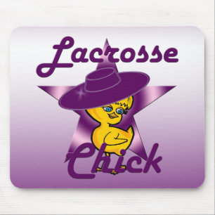 Lacrosse Chick Mousepad