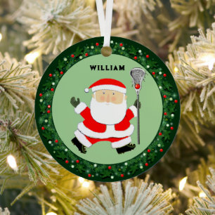 Lacrosse Christmas Collectible 2024 Ornament Aus Metall