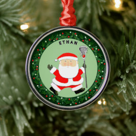 Lacrosse Christmas Collectible 2025 Ornament Aus Metall