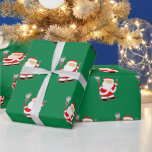 Lacrosse Christmas Geschenkpapier<br><div class="desc">Kreative Lacrosse - Geschenkpackung für Laxspieler, Trainer oder Teamsportfans.</div>