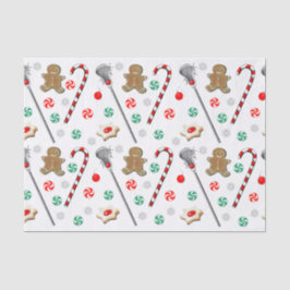 Lacrosse Christmas Holiday Tissue Paper Seidenpapier