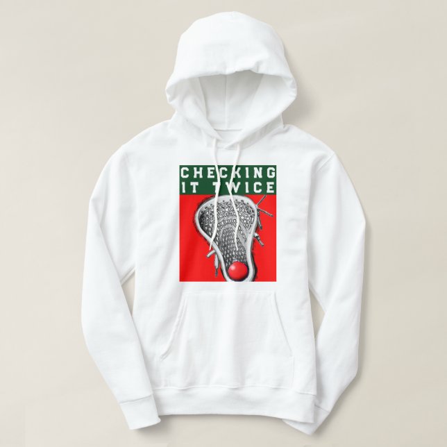 Lacrosse Christmas Hoodie (Design vorne)