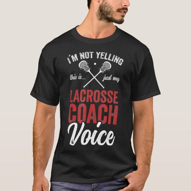 Lacrosse Coach coache Lacrosse Player Stick Quot T-Shirt (Vorderseite)