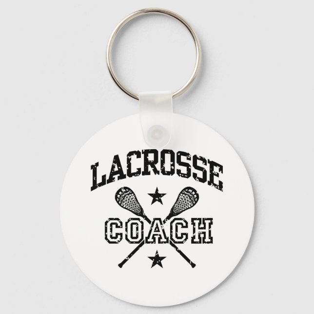 Lacrosse Coach Schlüsselanhänger (Vorderseite)