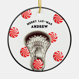 Lacrosse Collectible Ornament Aus Metall