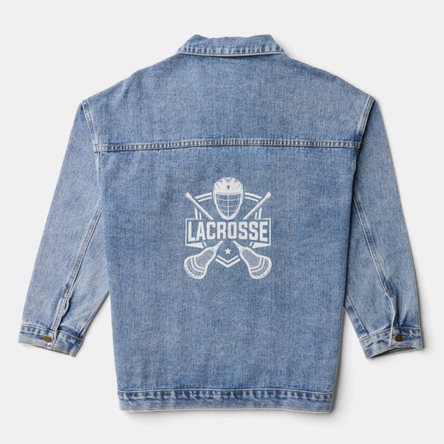 Lacrosse Design  Jeansjacke (Rückseite)