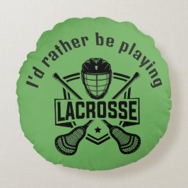 Lacrosse Design  Rundes Kissen