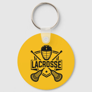Lacrosse-Design Schlüsselanhänger