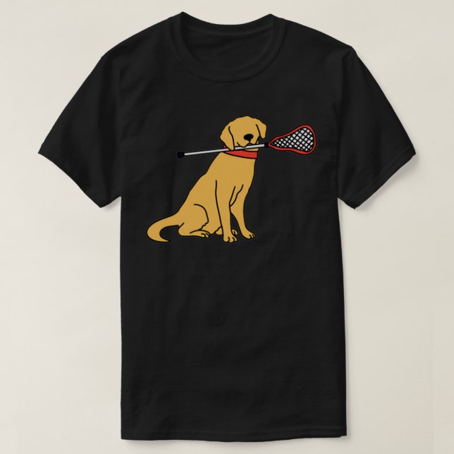 Lacrosse Dog T-Shirt (Design vorne)