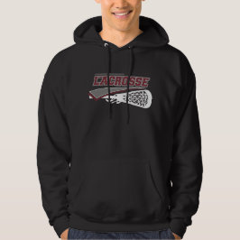 Lacrosse-dunkles mit Kapuze Sweatshirt
