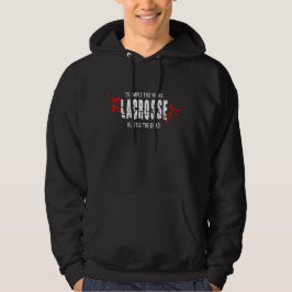 Lacrosse-dunkles mit Kapuze Sweatshirt